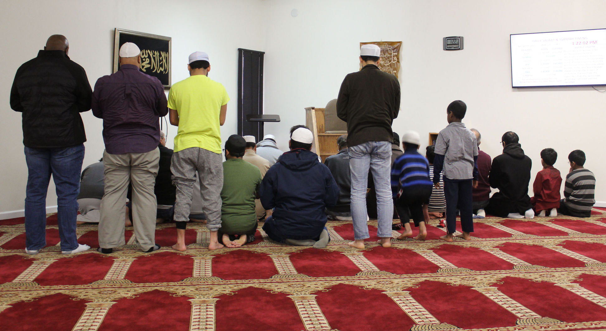 Greater Decatur Islamic Center prayer